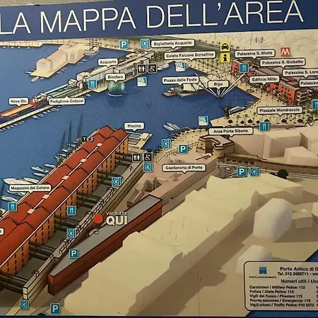 Casa Azzurra, Nel Cuore Di Genua